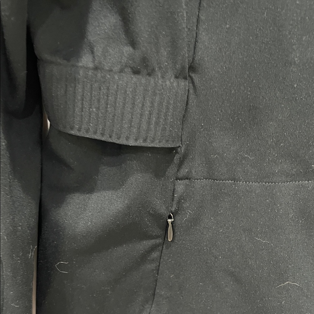 Fabletics Midnight Black Bomber Jacket - image 2